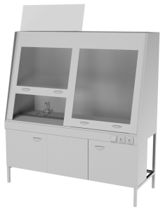 Шкаф вытяжной двухрамный НВ-1500 ШВд-М - Интернет-магазин лабораторного оборудования ООО "Рифей", Екатеринбург